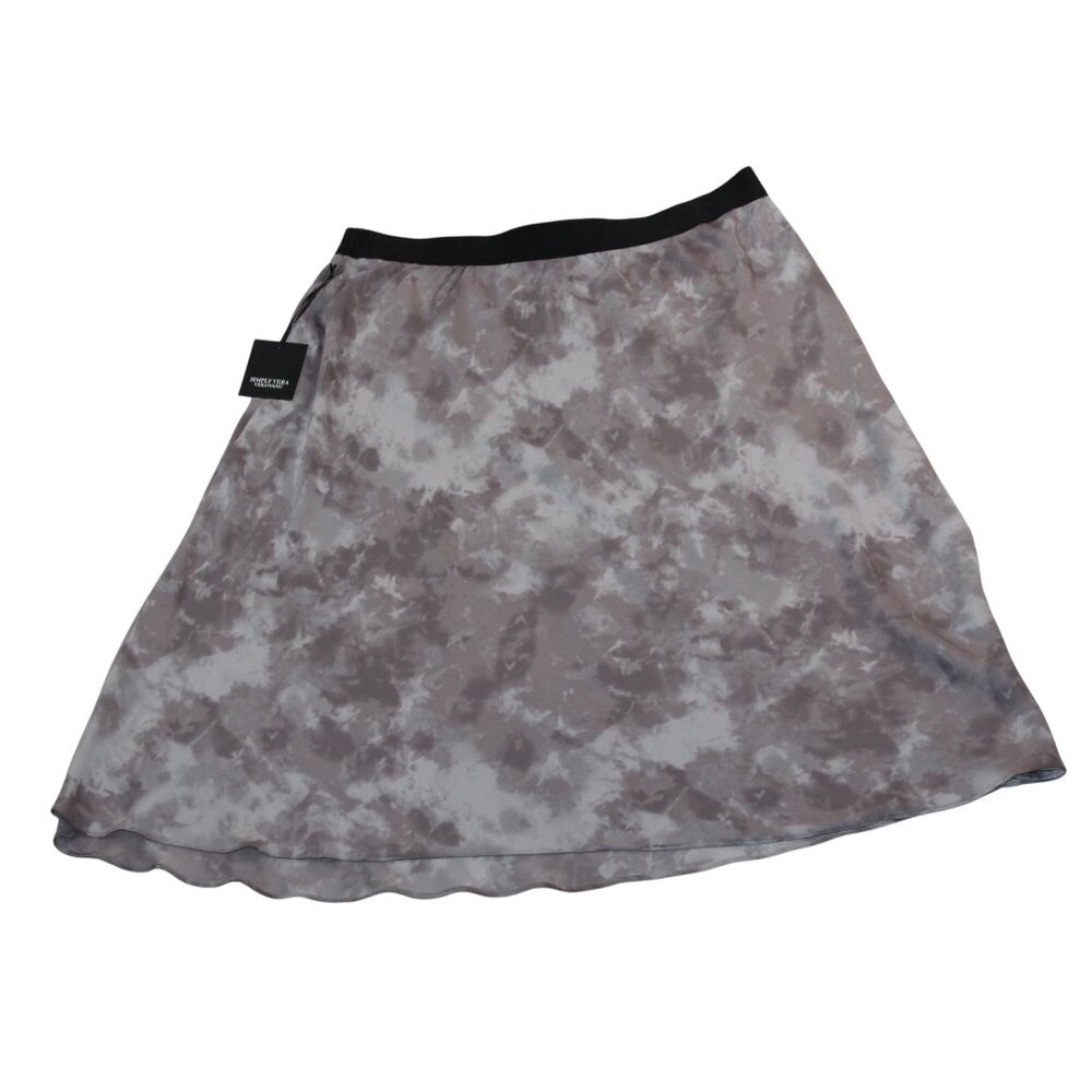 NWT Simply Vera Size XL Vera Wang Modern Multicolored Stretch Skirt Romantic - Picture 2 of 9
